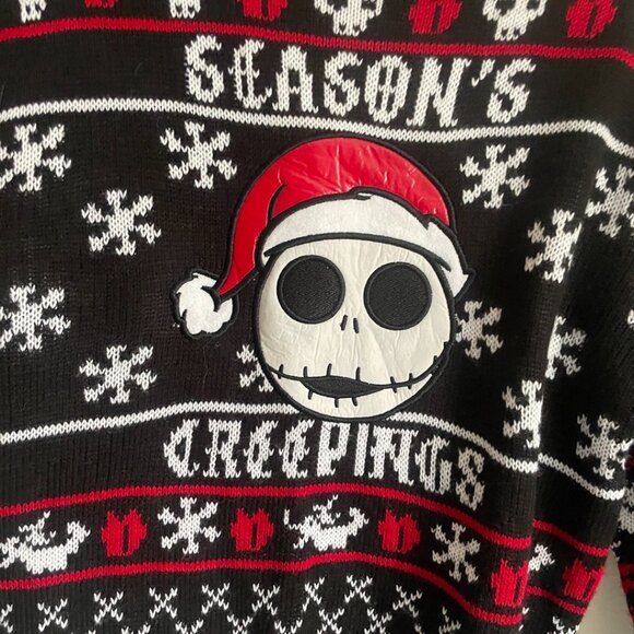 The Nightmare Before Christmas “Season’s Creepings” Sweater - Picture 3 of 8